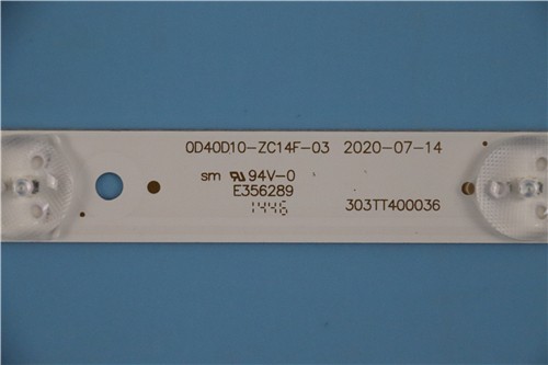 TCL TV backlight strip for TCL L40F3302B  0D40D10-ZC14F-03 / OD40D10-ZC14F-02 2014-03-17