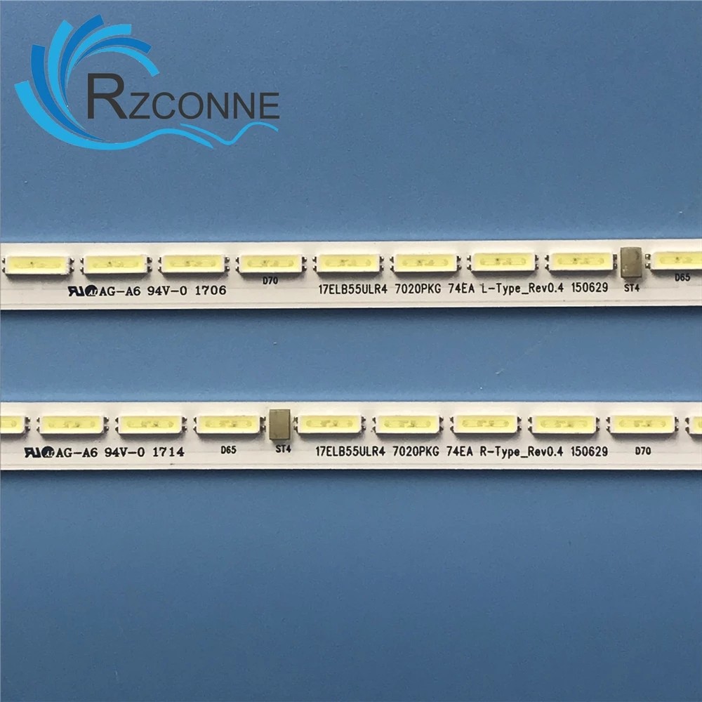 LED Backlight strip lamp For VES550UNEL-2D-U01 55UA8300 55UA8900 55UB8600 55UB9650 17ELB55ULR4 55UA9400 7020PKG 74EA R-TYPE L - Image 1