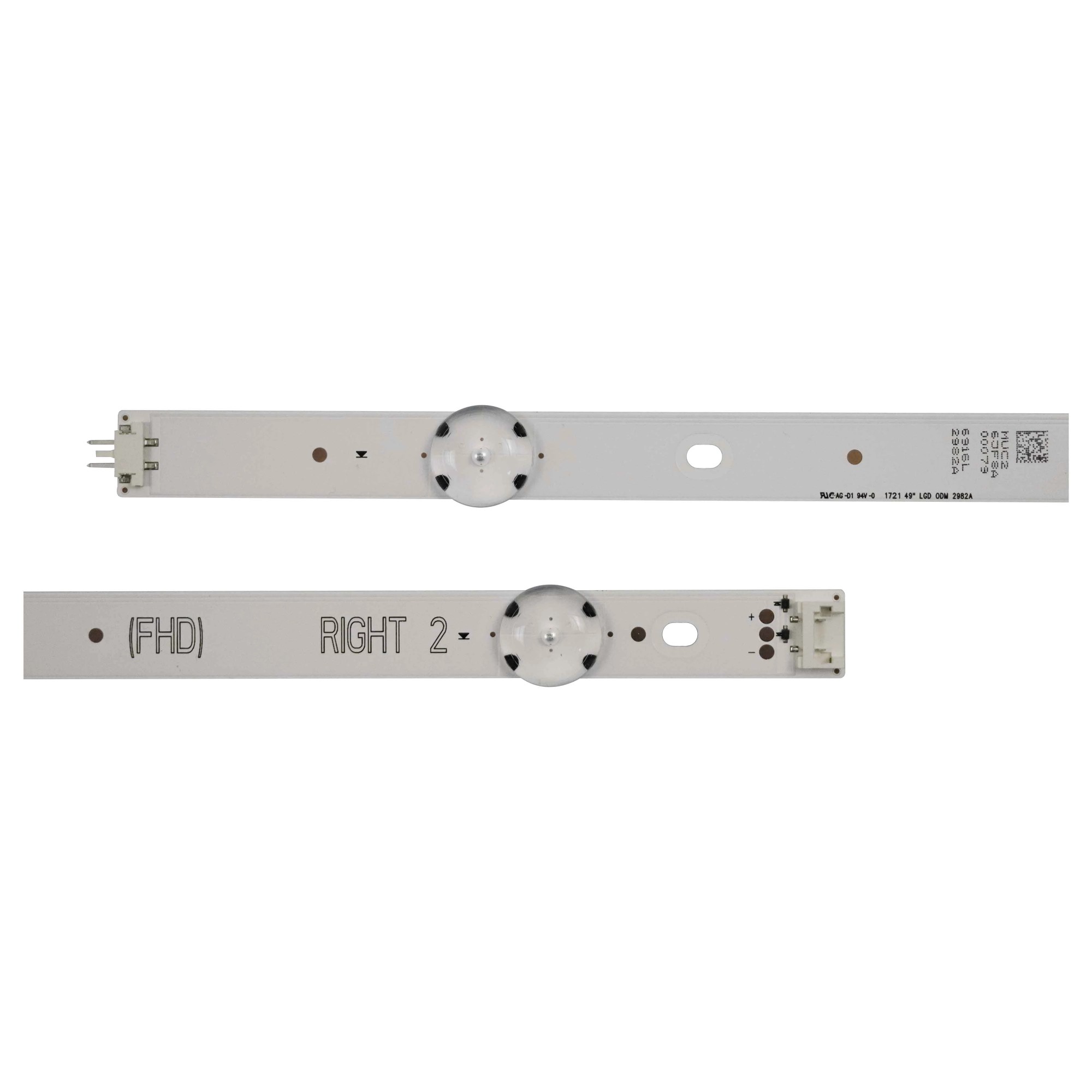 LED Backlight strip 8 Lamp For 49'' LGD ODM 6916L-2980A 2981A 2982A 2983A (FHD) RIGHT1 2 LEFT1 2 49LJ510M-UB 49LV300C-ZA LED Backlight strip 8 Lamp For 49'' LGD ODM 6916L-2980A 2981A 2982A 2983A (FHD) - Image 1