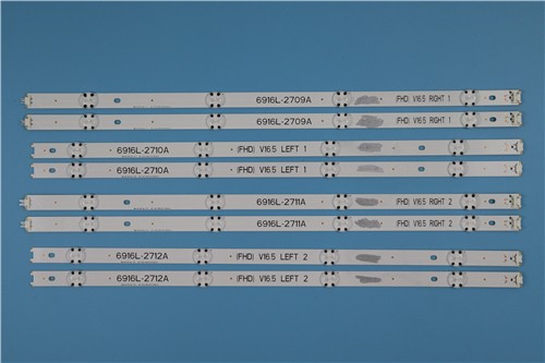 49'' V16.5 ART3 2709 2710A 2711A 2712A REV0.0 2 Rev0.0 UHD V16.5 R L LED TV Backlight TV Strip Light For LG 49LJ58300W - Image 1