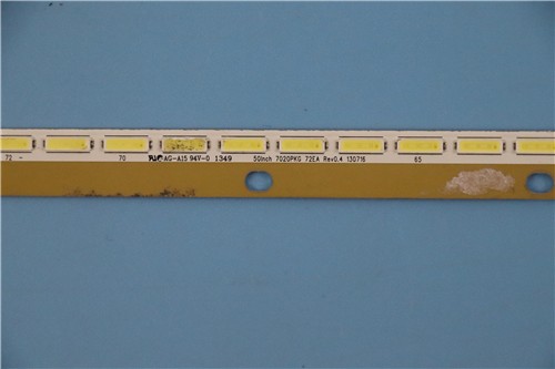 Vestel  TV backlight strip for VES500UNVL-3D-S01-VES500UNVL-S01 VES500UNVA-1 50FA8200   50INCH 7020PKG 72EA REV0.4 130716 