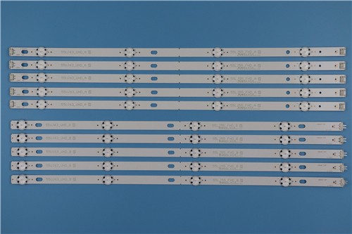 LG TV backlight strip SSC_55LJ55/55UJ63_A_8LED_REV02_1702224 /55UJ63_UHD_A/ 55LJ55_FHD_A  SSC_55LJ55/55UJ63_B_8LED_REV02_1702224/ 55UJ63_UHD_B / 55LJ55_FHD_B for LG 55UJ6300-UA