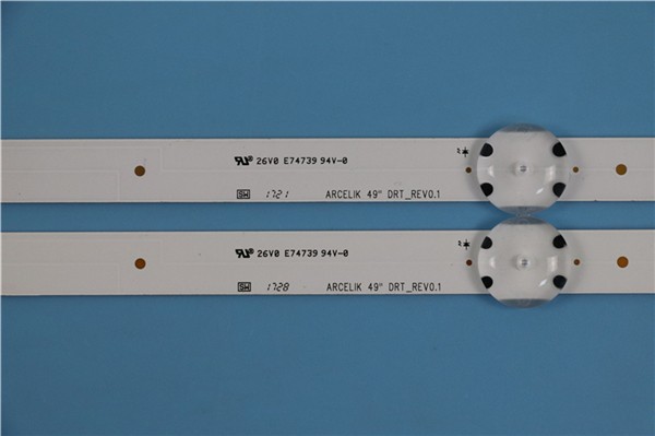 LED Backlight Strip for ARCELIK 49'' DRT REV01 A49L 8752 5S 49VLX7730 SP B49L8752 5S 057T49-C15 057T49D14V