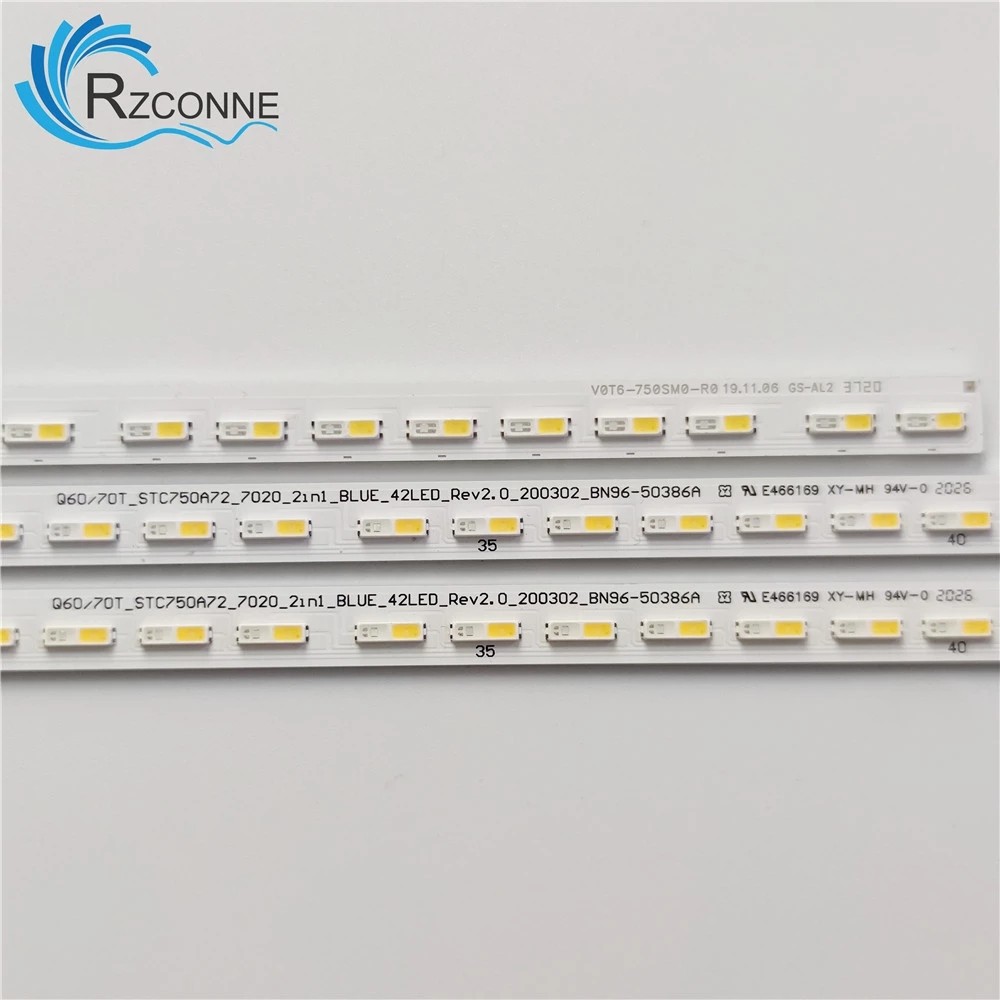 LED Backlight strip 42 lamp For BN96-50386A V0T6-750SM0-R0 LM41-00860A STC750A72 QN75Q7DTAFXZA QN75Q70TAFXZA CY-RT075FGAV1H - Image 1