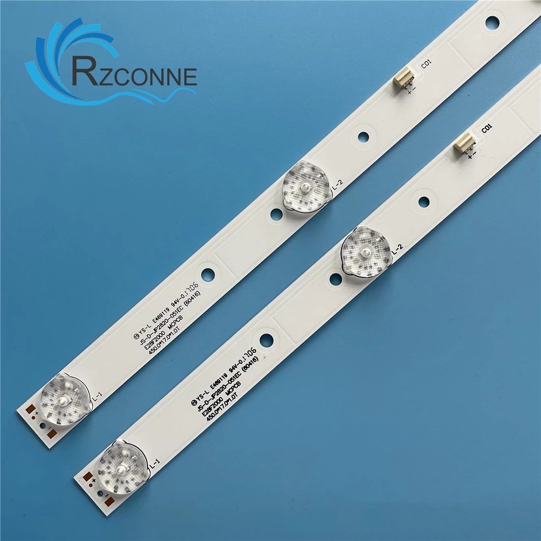 450mm LED Backlight strip 5 lamp for AKAI 28'' TV JS-D-JP2820-051EC(60416) E28F2000 D28-F2000 - 副本 - Image 1