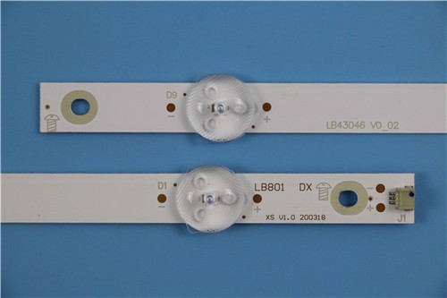 PhilipsTV backlight strip For Philips 43PFS5803/12  LB43046 V0_02/KS-AL 94V-0 E465853 16260B 81010 /  EVERLIGHT LBM430M0901-CK-5(0)