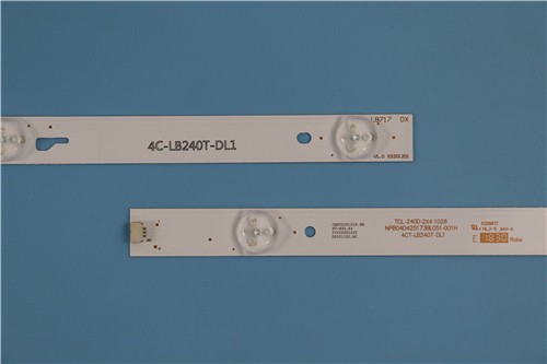 TCLTV backlight strip TCL-240D-2X4 1028 NPB04D425173BL051-001H 4C-LB240T-DL1 - Image 1