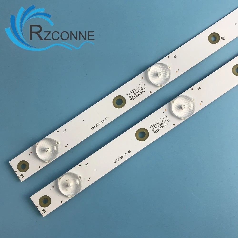620mm LED Backlight strip 7 lamp For lb-pf3030-GJD2P53153X7AHV2-D B 32pht4101/60 32lj500v 32pht41321/12 32PHT4201 - 副本 - 副本 - Image 1